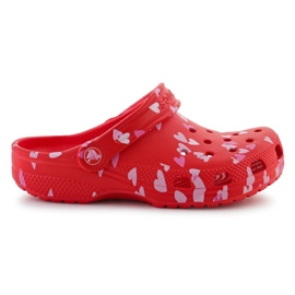 Crocs classic vday clog 209754-6zr flip-flops red 10
