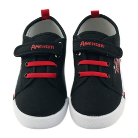 American Club American sneakers sneakers leather insole red black 4