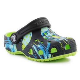 Crocs classic meta scape clog t 208456-3uf flip flops black 5