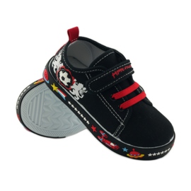 American Club American sneakers sneakers leather insole red black white 3