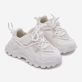 White children's sneakers sports shoes 1 White children's sneakers sports shoes 1