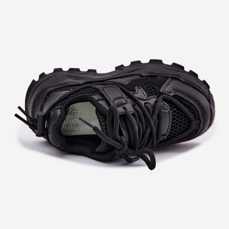 Black children's sneakers sports shoes 2