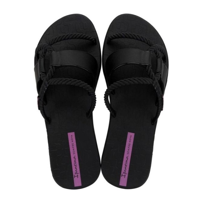 Women's ipanema diversa slidel 27232 bg830 black flip -flops 2