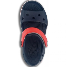 Crocs Crocband Sandal Kids 12856 485 white red blue 2