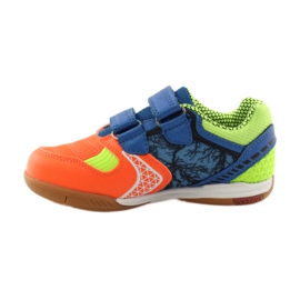 American Club ADI indoor sneakers 170620 orange, blue, green white 2 American Club ADI indoor sneakers 170620 orange, blue, green white 2