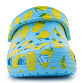 Crocs classic fresh fruits clog 211008-4wd flip-flops blue 2