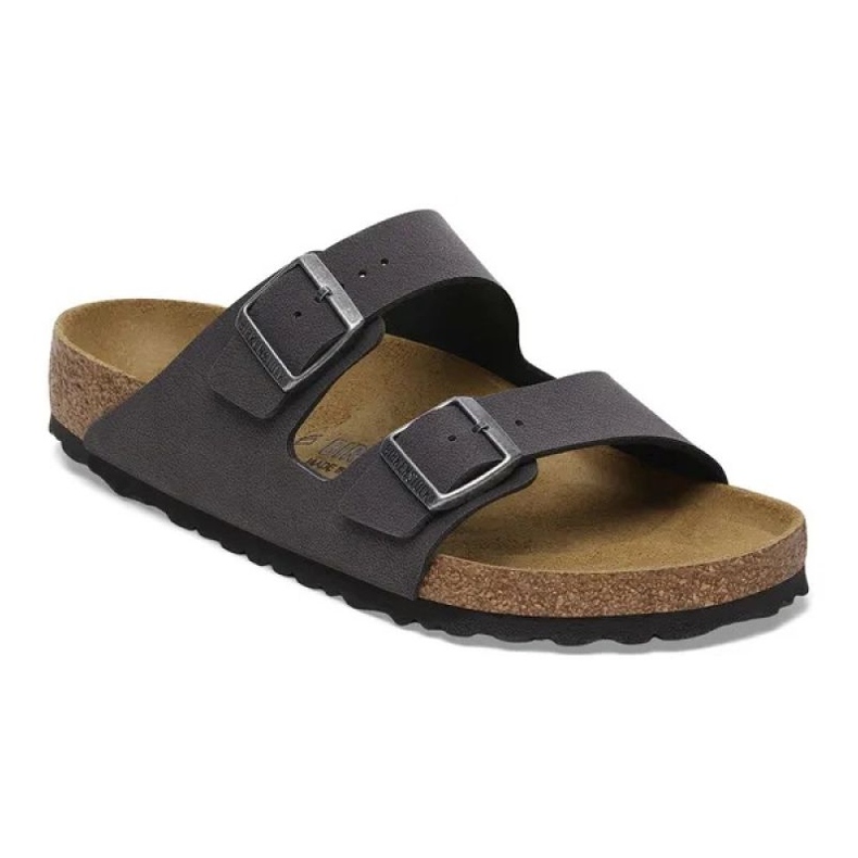 Birkenstock Arizona BS Birko-Flor Nubuk 1029134 flip-flops grey 1