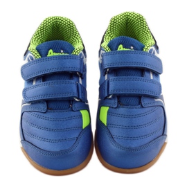 American Club ADI sports sneakers American 170620 navy blue green blue white 4