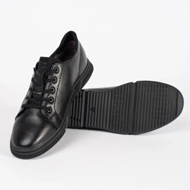 Black men's shoes insulated with fur 2 Black men's shoes insulated with fur 2
