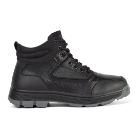 High insulated men's boots black 2