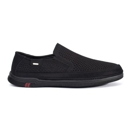 Black Men's Moccasins 2 Black Men's Moccasins 2