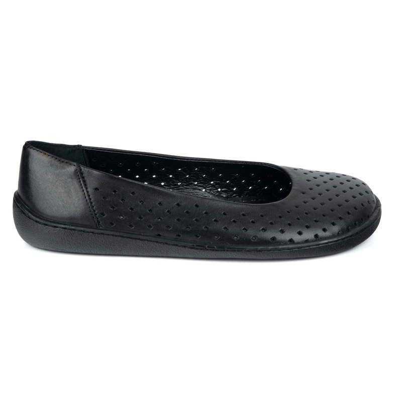 Olivier Barefoot Women's Pumps Slocked 1771Pol Black perforated 1