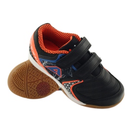 American Club ADI indoor sneakers 170620 black, orange, blue white 3 American Club ADI indoor sneakers 170620 black, orange, blue white 3