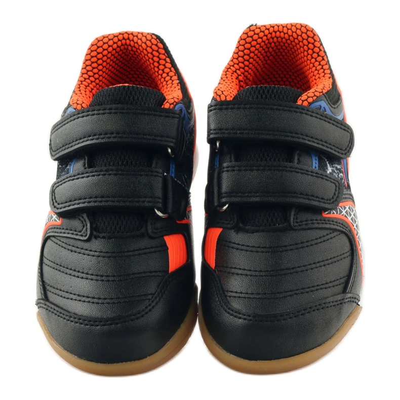 American Club ADI indoor sneakers 170620 black, orange, blue white 4 American Club ADI indoor sneakers 170620 black, orange, blue white 4