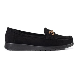Seastar Black women's suede loafers 1 Seastar Black women's suede loafers 1