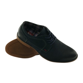 American Club American 5418 men's shoes navy blue 3