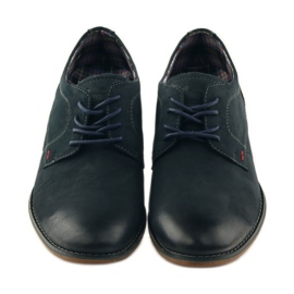 American Club American 5418 men's shoes navy blue 4