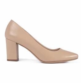 Sergio Leone Beige pumps on the pillar 1