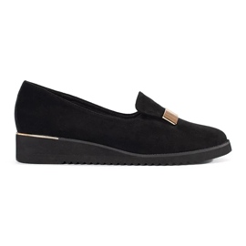 Goodin Black wedge heels 1