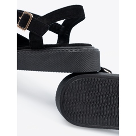 Seastar Black sandals with buckle 1 Seastar Black sandals with buckle 1
