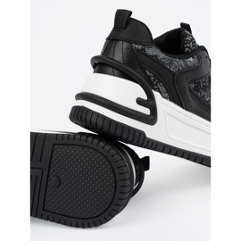 Women's sneakers with black and white lace 1 Women's sneakers with black and white lace 1