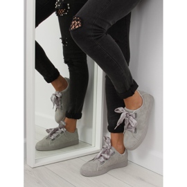 Gray BL1250-SP gray sneakers with a ribbon grey 1