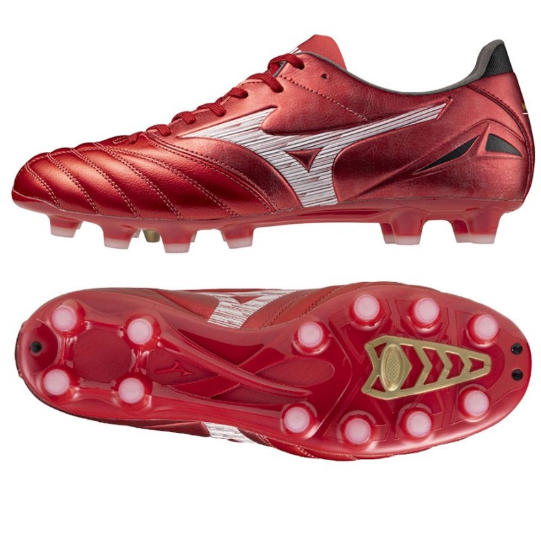 Mizuno Morelia Neo IV PRO FG P1GA253460 football shoes red 1