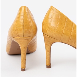 Seastar Yellow women's pumps 1 Seastar Yellow women's pumps 1