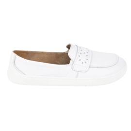 Olivier Women's Barefoot Inga loafers with a wide front Polish white 2 Olivier Women's Barefoot Inga loafers with a wide front Polish white 2