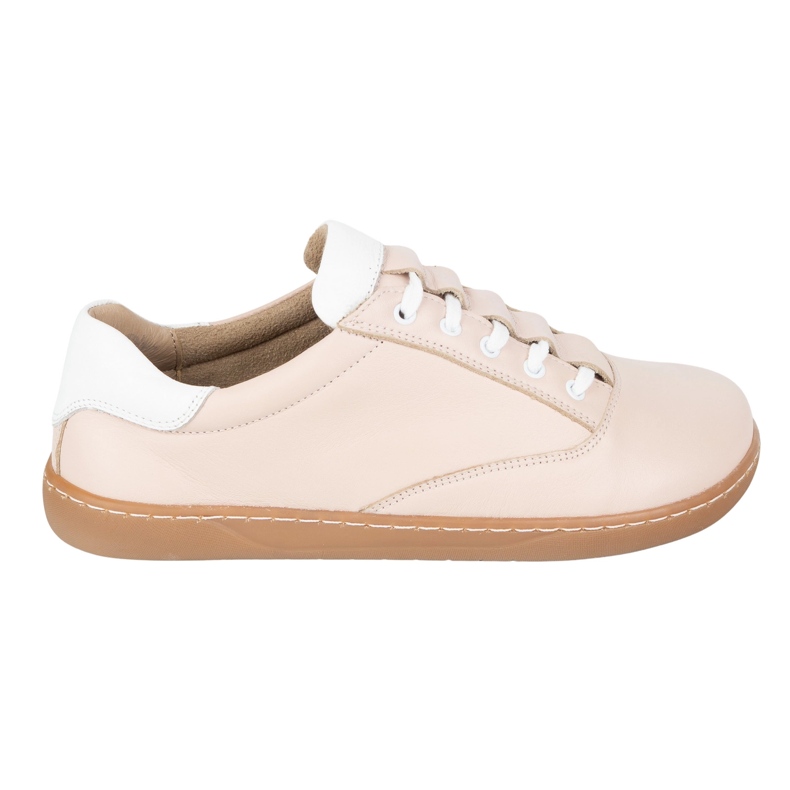 Sneakers Barefoot Women's Maja Olivier - Anatomical leather shoes Powder pink 2 Sneakers Barefoot Women's Maja Olivier - Anatomical leather shoes Powder pink 2