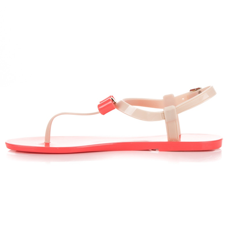 Vinceza Meliski Sandals With A Bow orange 2