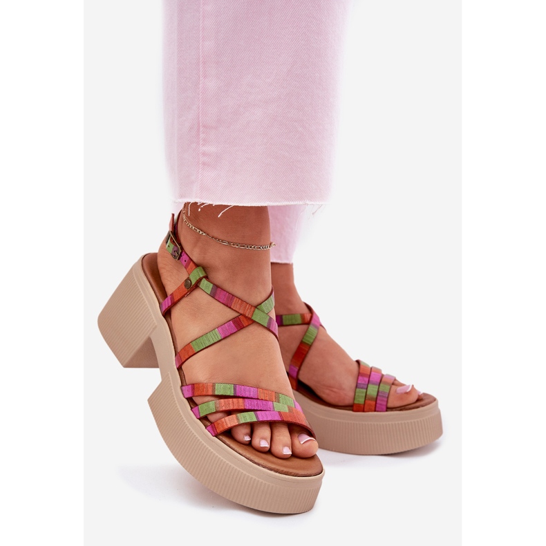 Women's leather sandals Maciejka 06990-39 Multikolor multicolored 1 Women's leather sandals Maciejka 06990-39 Multikolor multicolored 1