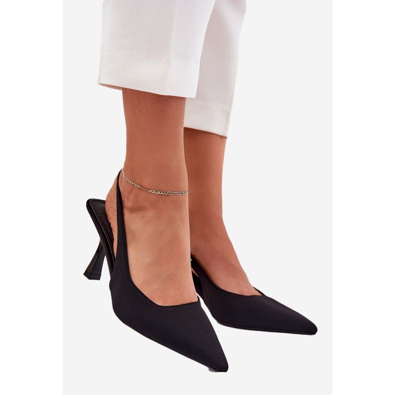 Women's sandals on a black pin 1