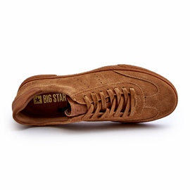 Men's Suede Sneakers Big Star NN174186 Camel beige 1