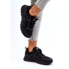 Women's sneakers big star nn274a085 black 3