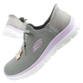 Skechers Summits-New Daily Slip-Inss shoes green 1