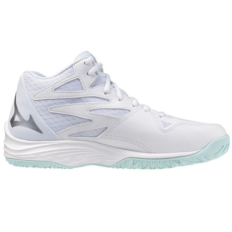 Mizuno Thunder Blade volleyball shoes with mid v1gc237540 white 1 Mizuno Thunder Blade volleyball shoes with mid v1gc237540 white 1