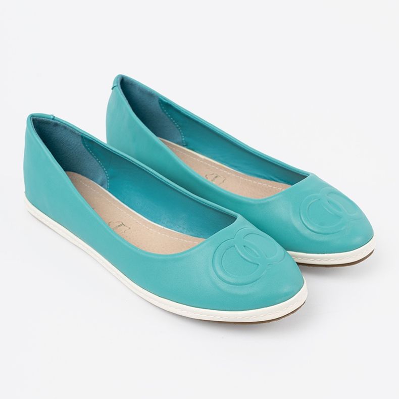 Blue women's ballerinas 1 Blue women's ballerinas 1