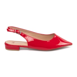 Seastar Red women's varnished pumps 1