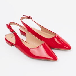 Seastar Red women's varnished pumps 2