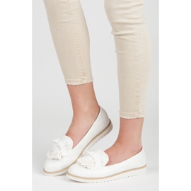 Vices Suede lords with fringes white 2