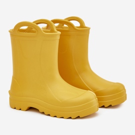 Lemigo LEMIO DOGGY 735 children's galoshes yellow 1 Lemigo LEMIO DOGGY 735 children's galoshes yellow 1