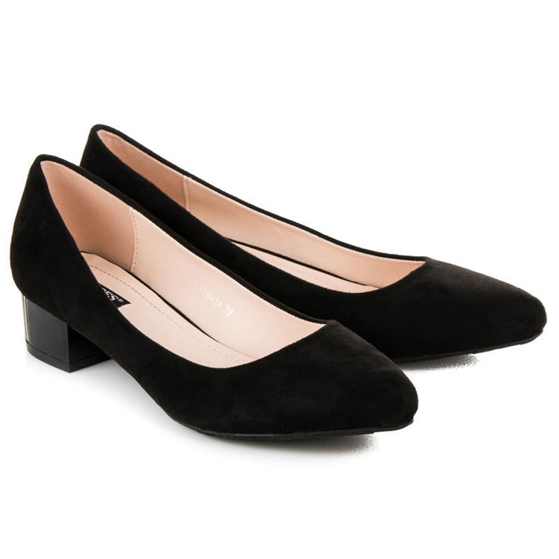 Vices Suede pumps for everyday use black 1