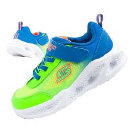 Skechers S Lights 401495N/BLLM shoes blue 1