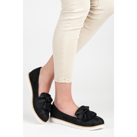 Vices Suede lords with fringes black 2