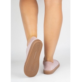 Barefoot women's leather shoes olivier eliza pink flowers 1 Barefoot women's leather shoes olivier eliza pink flowers 1