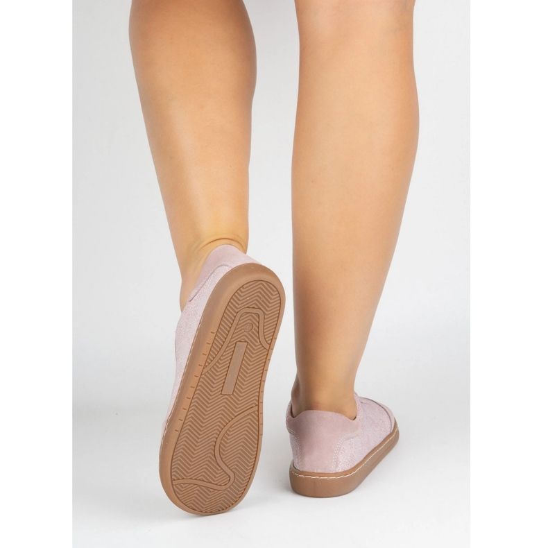 Barefoot women's leather shoes olivier eliza pink flowers 1 Barefoot women's leather shoes olivier eliza pink flowers 1