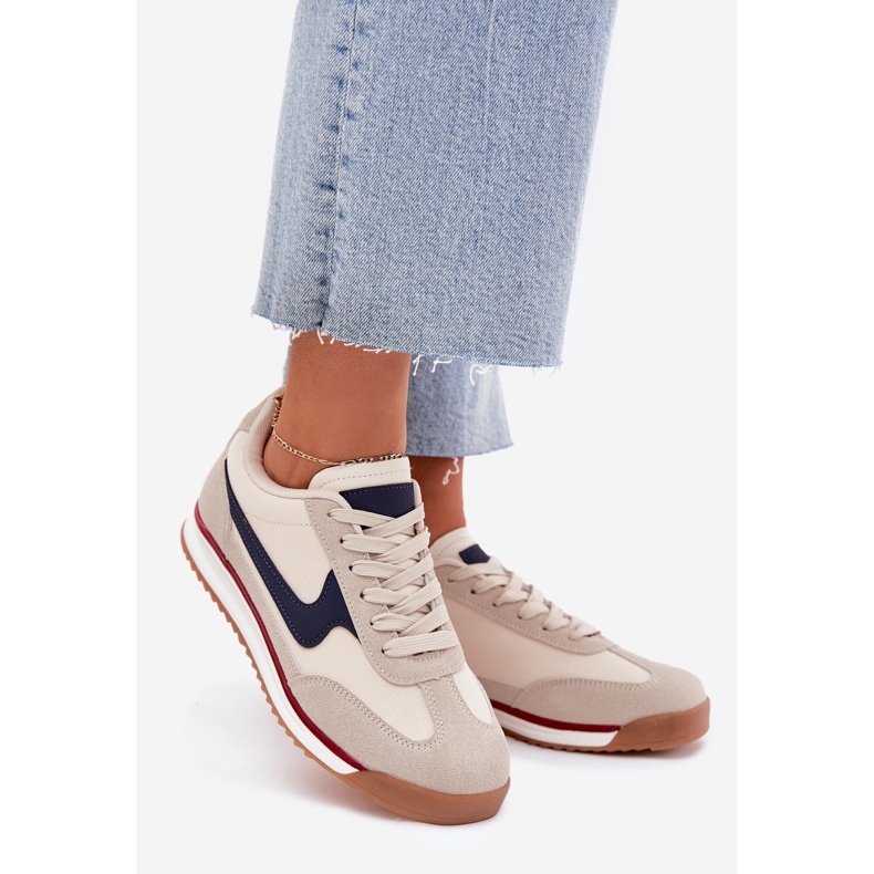 EVento Beige Women's Sneakers Sports Shoes 1 EVento Beige Women's Sneakers Sports Shoes 1