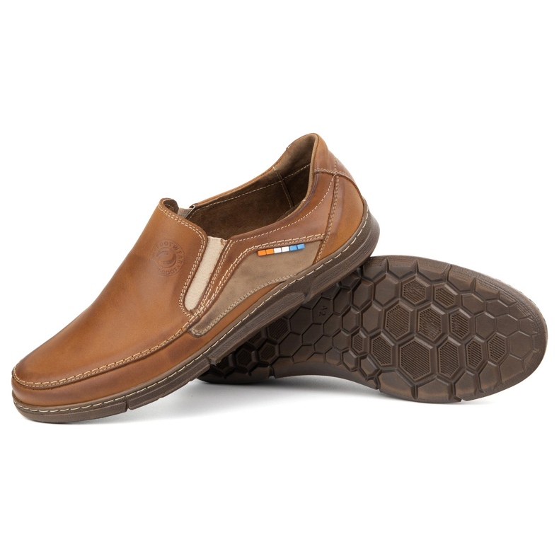 Olivier Slip-on 283GT Camel brown leather moccasins brown brown 2 Olivier Slip-on 283GT Camel brown leather moccasins brown brown 2