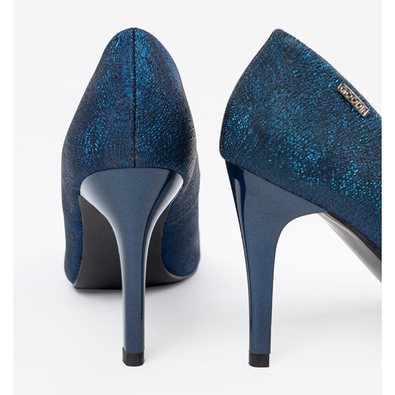 Goodin Navy blue high heels 2 Goodin Navy blue high heels 2